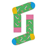 Happy Socks Dames &amp; Heren Fantasie Sokken Candy Cane Socks CCA01 - Jambelles