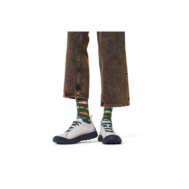 Happy Socks Dames &amp; Heren Fantasie Sokken Car Stripe Sock P003201 - Jambelles