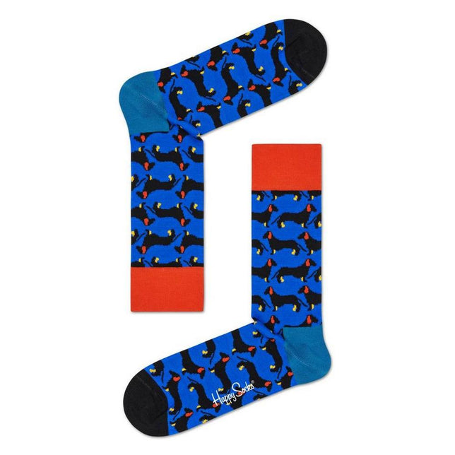 Happy Socks Dames &amp; Heren Fantasie Sokken Cat Sock Hond CAD01 - Jambelles