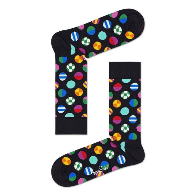 Happy Socks Dames &amp; Heren Fantasie Sokken Clashing Dot Sock CLD01 - Jambelles