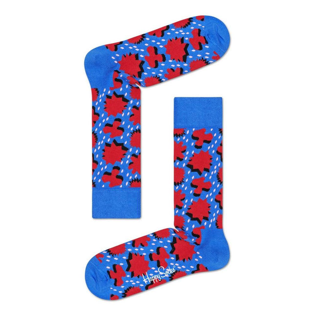 Happy Socks Dames &amp; Heren Fantasie Sokken Comic Relief Sock CRS01 - Jambelles