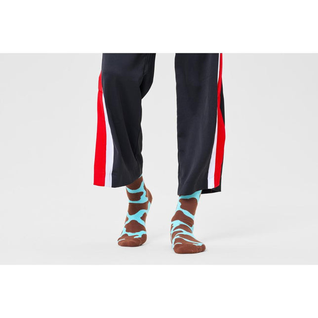 Happy Socks Dames &amp; Heren Fantasie Sokken CowSock P000079 - Jambelles