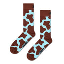 Happy Socks Dames &amp; Heren Fantasie Sokken CowSock P000079 - Jambelles