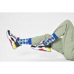 Happy Socks Dames &amp; Heren Fantasie Sokken Cubes Sock CUB01 - Jambelles