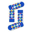 Happy Socks Dames &amp; Heren Fantasie Sokken Cubes Sock CUB01 - Jambelles