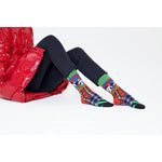 Happy Socks Dames &amp; Heren Fantasie Sokken Disney 'Tis The Seaeson DNY01-6001 - Jambelles