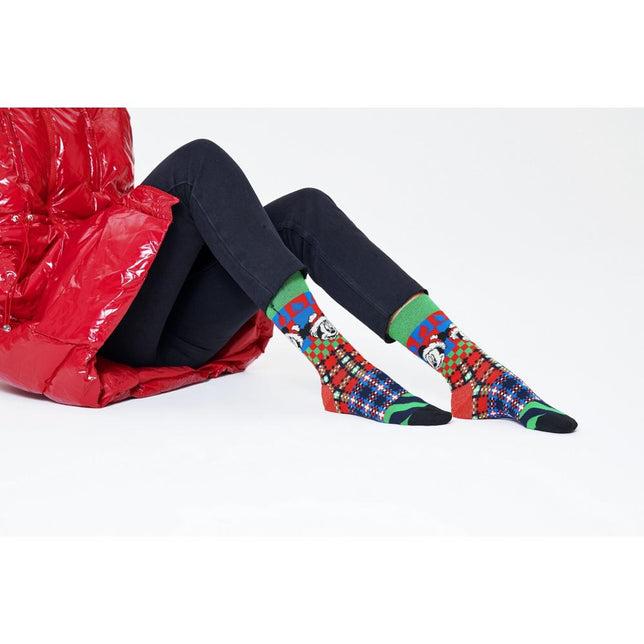 Happy Socks Dames &amp; Heren Fantasie Sokken Disney 'Tis The Seaeson DNY01-6001 - Jambelles