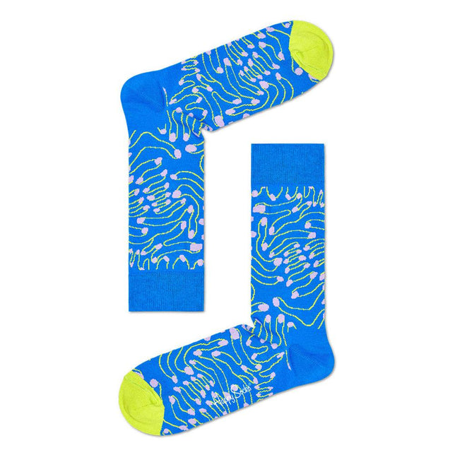 Happy Socks Dames &amp; Heren Fantasie Sokken Eternal Fingers Socks ETF01 - Jambelles