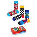 Happy Socks Dames &amp; Heren Fantasie Sokken Father's Day Gift Box XFAT08 - Jambelles