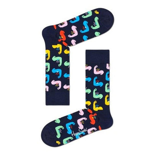 Happy Socks Dames &amp; Heren Fantasie Sokken Father's Day Socks Gift Box 2P XFAT02 - Jambelles