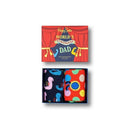 Happy Socks Dames &amp; Heren Fantasie Sokken Father's Day Socks Gift Box 2P XFAT02 - Jambelles