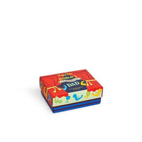 Happy Socks Dames &amp; Heren Fantasie Sokken Father&#39;s Day Socks Gift Box 2P XFAT02 - Jambelles