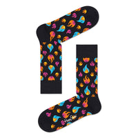 Happy Socks Dames &amp; Heren Fantasie Sokken Flames Sock FLM01 - Jambelles