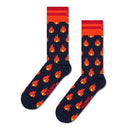 Happy Socks Dames &amp; Heren Fantasie Sokken Flames Sock P000129 - Jambelles