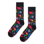 Happy Socks Dames &amp; Heren Fantasie Sokken Floral Sock P003173 - Jambelles