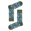 Happy Socks Dames &amp; Heren Fantasie Sokken Flower Power Sock FLP01 - Jambelles
