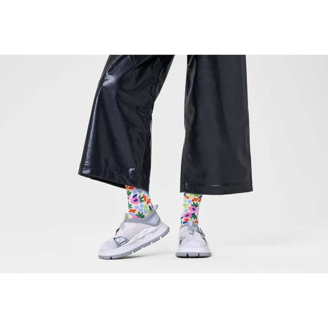 Happy Socks Dames &amp; Heren Fantasie Sokken Flower Sock P000835 - Jambelles