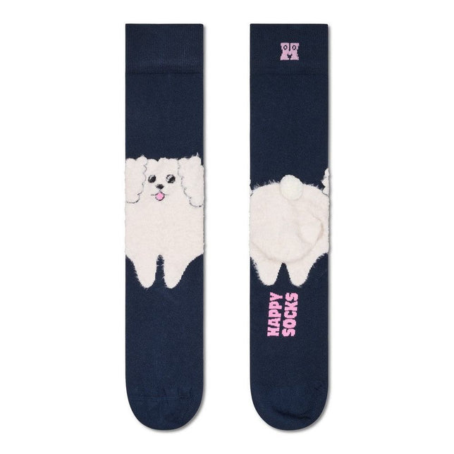 Happy Socks Dames &amp; Heren Fantasie Sokken Fluffy Dog Sock P003735 - Jambelles