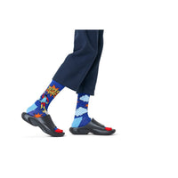 Happy Socks Dames &amp; Heren Fantasie Sokken Flying Super Dad Sock P003788 - Jambelles