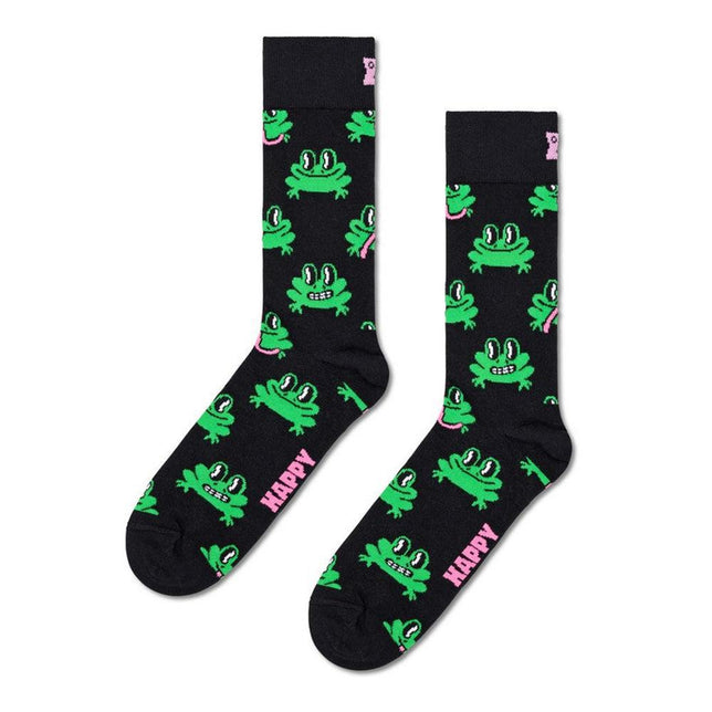 Happy Socks Dames &amp; Heren Fantasie Sokken Frog Sock P000062 - Jambelles