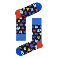 Happy Socks Dames &amp; Heren Fantasie Sokken Funny Cat Sock FCA01 - Jambelles