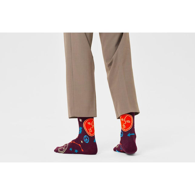 Happy Socks Dames &amp; Heren Fantasie Sokken Gemini Sock P000141 - Jambelles