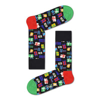 Happy Socks Dames &amp; Heren Fantasie Sokken Gift Bonanaza Sock GBS01 - Jambelles