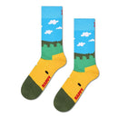 Happy Socks Dames &amp; Heren Fantasie Sokken Golf Field Sock P004858 - Jambelles