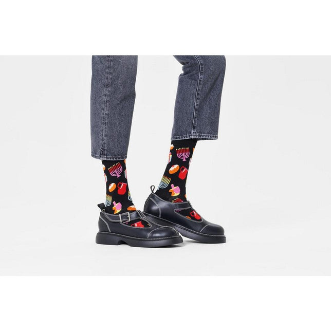 Happy Socks Dames &amp; Heren Fantasie Sokken Hanukkah Sock P001688 - Jambelles
