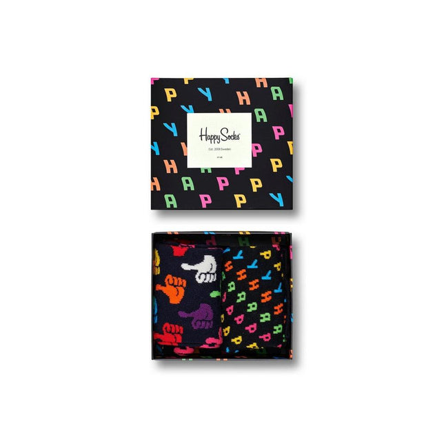 Happy Socks Dames &amp; Heren Fantasie Sokken Happy Gift Box XHAP02 - Jambelles