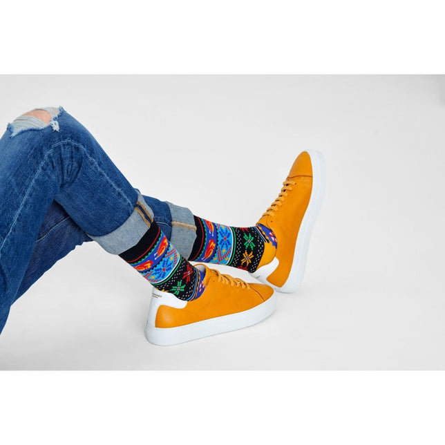 Happy Socks Dames &amp; Heren Fantasie Sokken Happy Holiday Sock HHS01 - Jambelles