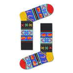Happy Socks Dames &amp; Heren Fantasie Sokken Happy Holiday Sock HHS01 - Jambelles