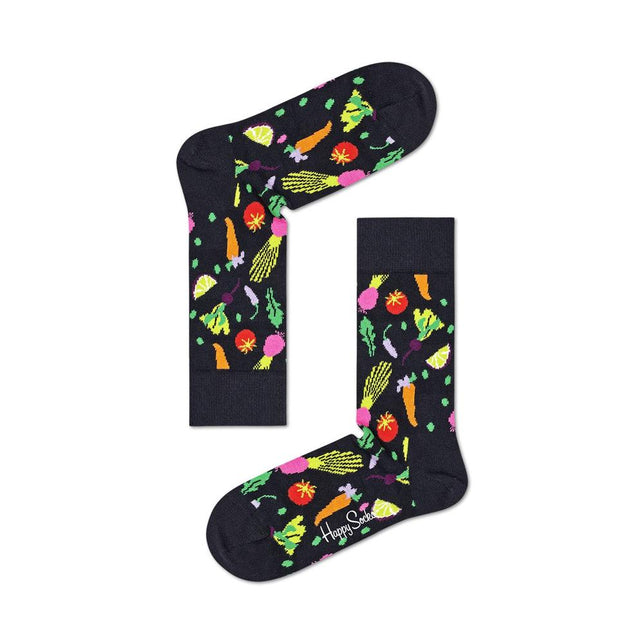 Happy Socks Dames &amp; Heren Fantasie Sokken Healthy Lifestyle Socks 3P XGAR08 - Jambelles