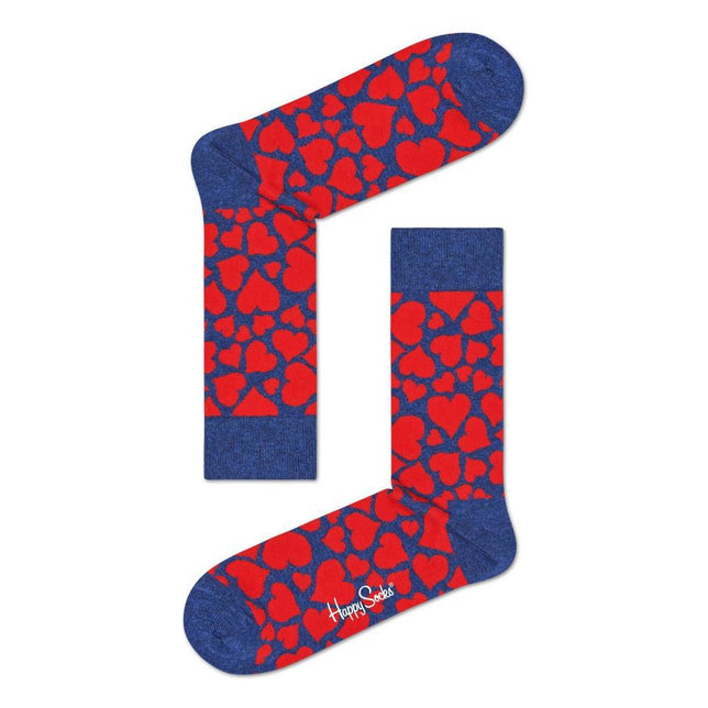 Happy Socks Dames &amp; Heren Fantasie Sokken Heart Sock HRT01 - Jambelles