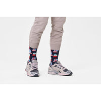 Happy Socks Dames &amp; Heren Fantasie Sokken Holiday Shopping Sock HSS01 - Jambelles