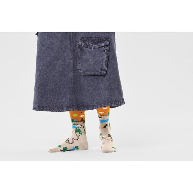 Happy Socks Dames &amp; Heren Fantasie Sokken Horse Sock P000133 - Jambelles