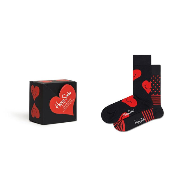 I Heart you Socks Gift Set 2P XVAL02