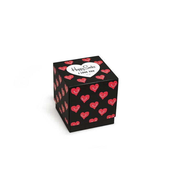 Happy Socks Dames &amp; Heren Fantasie Sokken I Love You Gift Box XLOV08 - Jambelles