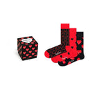 Happy Socks Dames &amp; Heren Fantasie Sokken I Love You Gift Box XLOV08 - Jambelles
