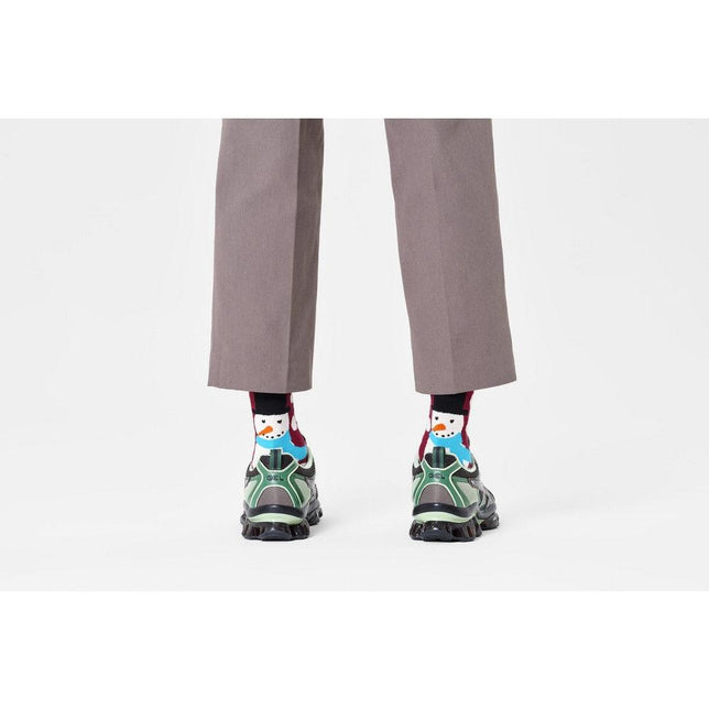 Happy Socks Dames &amp; Heren Fantasie Sokken Jumbo Snowman Sock P001873 - Jambelles