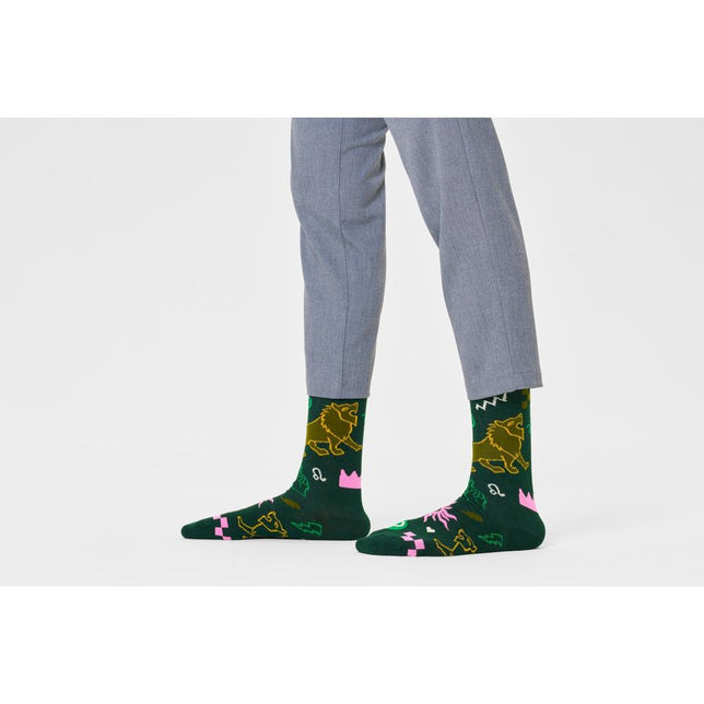 Happy Socks Dames &amp; Heren Fantasie Sokken Leo Sock P000143 - Jambelles