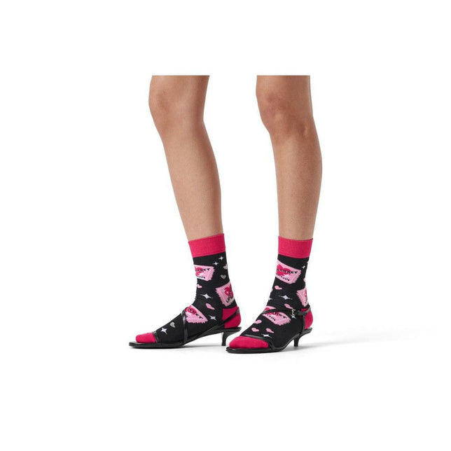 Happy Socks Dames &amp; Heren Fantasie Sokken Love Ticket Sock P004513 - Jambelles