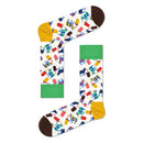 Happy Socks Dames &amp; Heren Fantasie Sokken Milkshake Cow Sock MCO01 - Jambelles