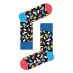Happy Socks Dames &amp; Heren Fantasie Sokken Milkshake Cow Sock MCO01 - Jambelles