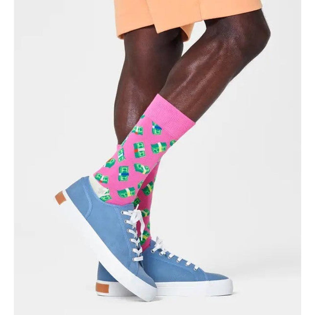 Happy Socks Dames &amp; Heren Fantasie Sokken Money Sock MNY01 - Jambelles