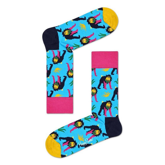 Happy Socks Dames &amp; Heren Fantasie Sokken Monkey MNK01 - Jambelles