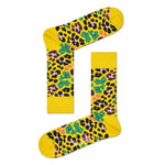 Happy Socks Dames &amp; Heren Fantasie Sokken Multi Leopard Sock MLE01 - Jambelles