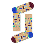 Happy Socks Dames &amp; Heren Fantasie Sokken Mushroom Sock MMU01 - Jambelles