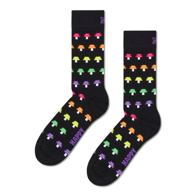 Mushroom Stripe Sock P003166