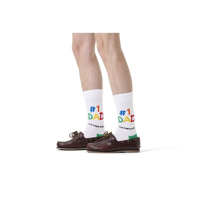 Happy Socks Dames &amp; Heren Fantasie Sokken No1 Dad Sock P004997 - Jambelles